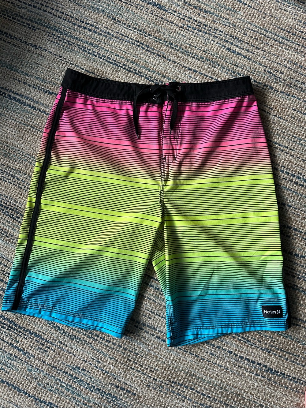 Hurley Board shorts- Size 20 Kids, or 30 Waist
